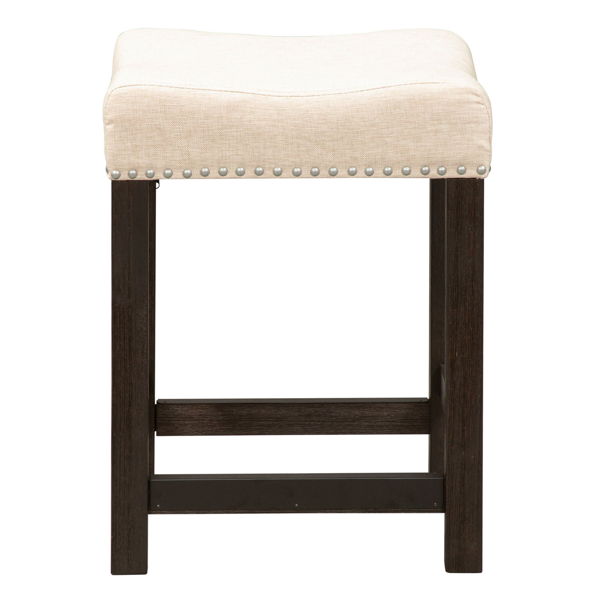 Liberty Furniture Heatherbrook - Upholstered Console Stool - Black | Meri Furniture