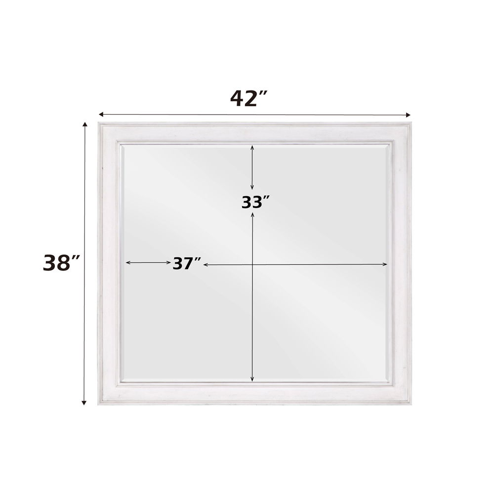 Katia - Mirror - Rustic Gray & Weathered White