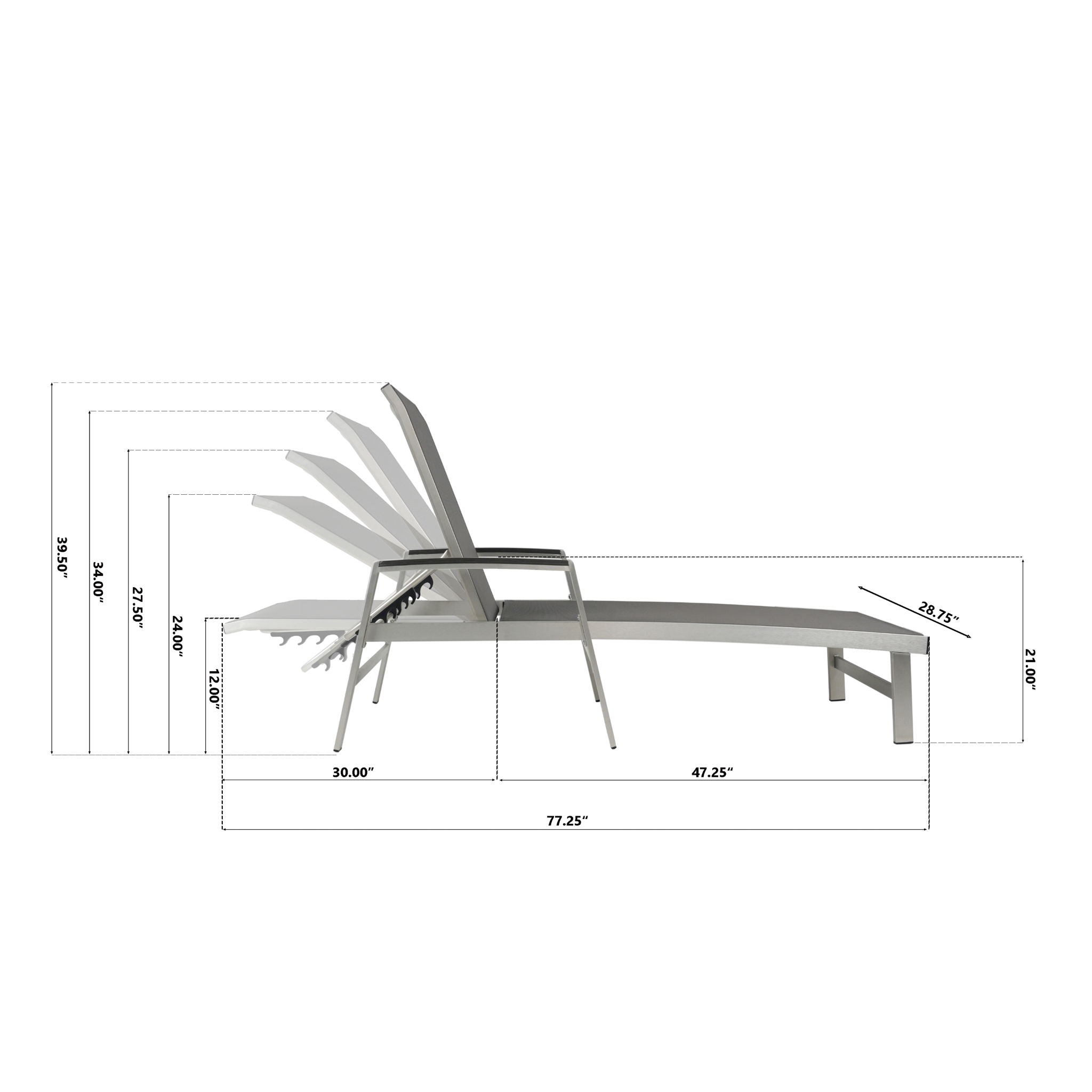 Oxton - Chaise Lounge