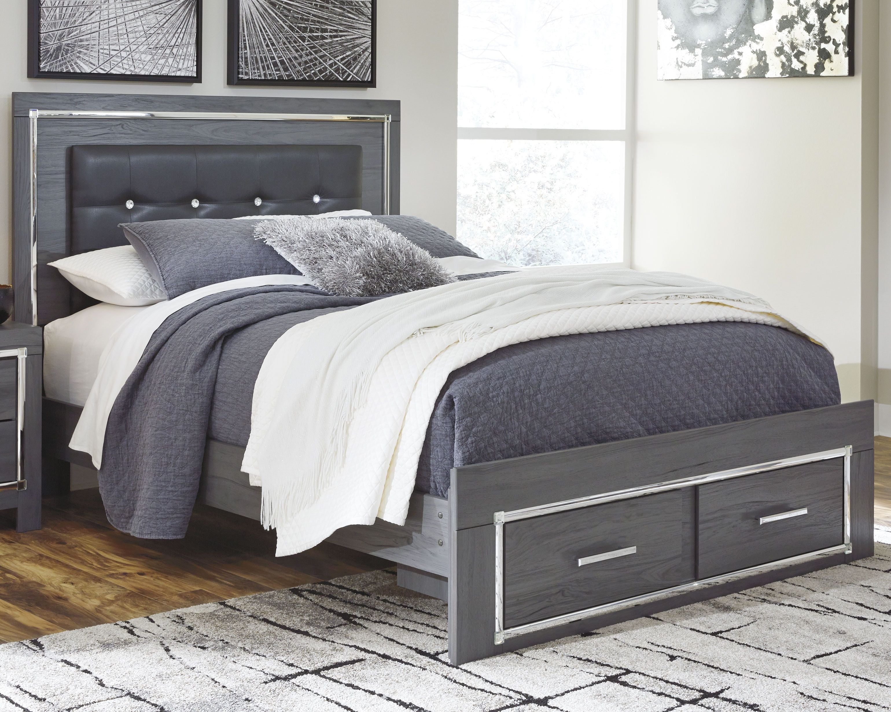 Signature Design by Ashley® Lodanna - Panel Bed | Meri Furniture