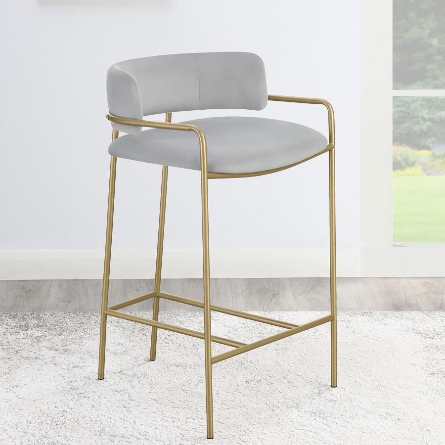 Coaster Fine Furniture Comstock - Upholstered Low Back Stool | Meri Furniture