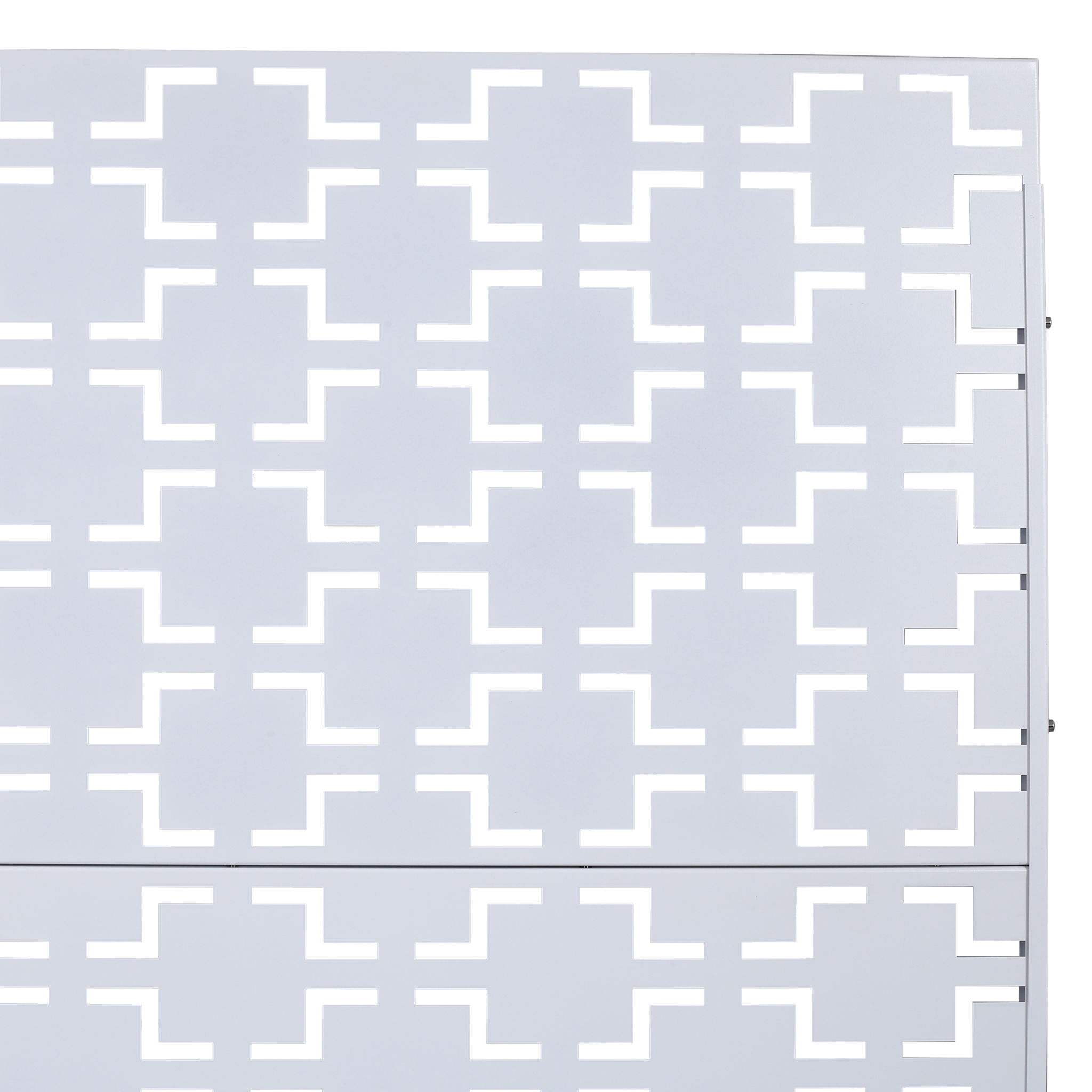 Outdoor & Indoor Metal Privacy Freestanding Decorative Screen