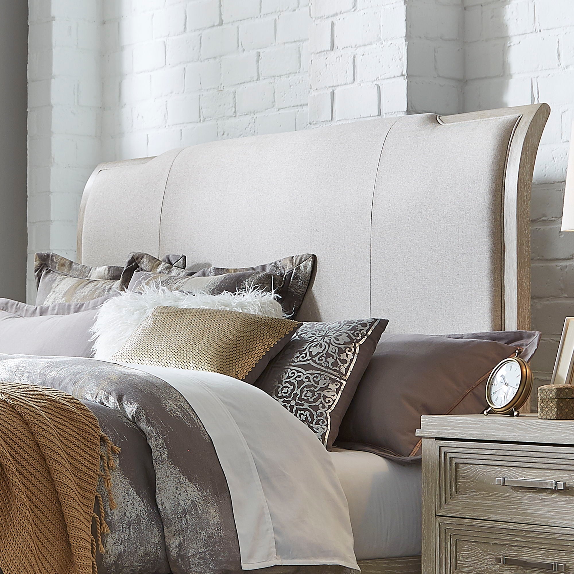 Liberty Furniture Belmar - Sleigh Headboard | Meri Furniture