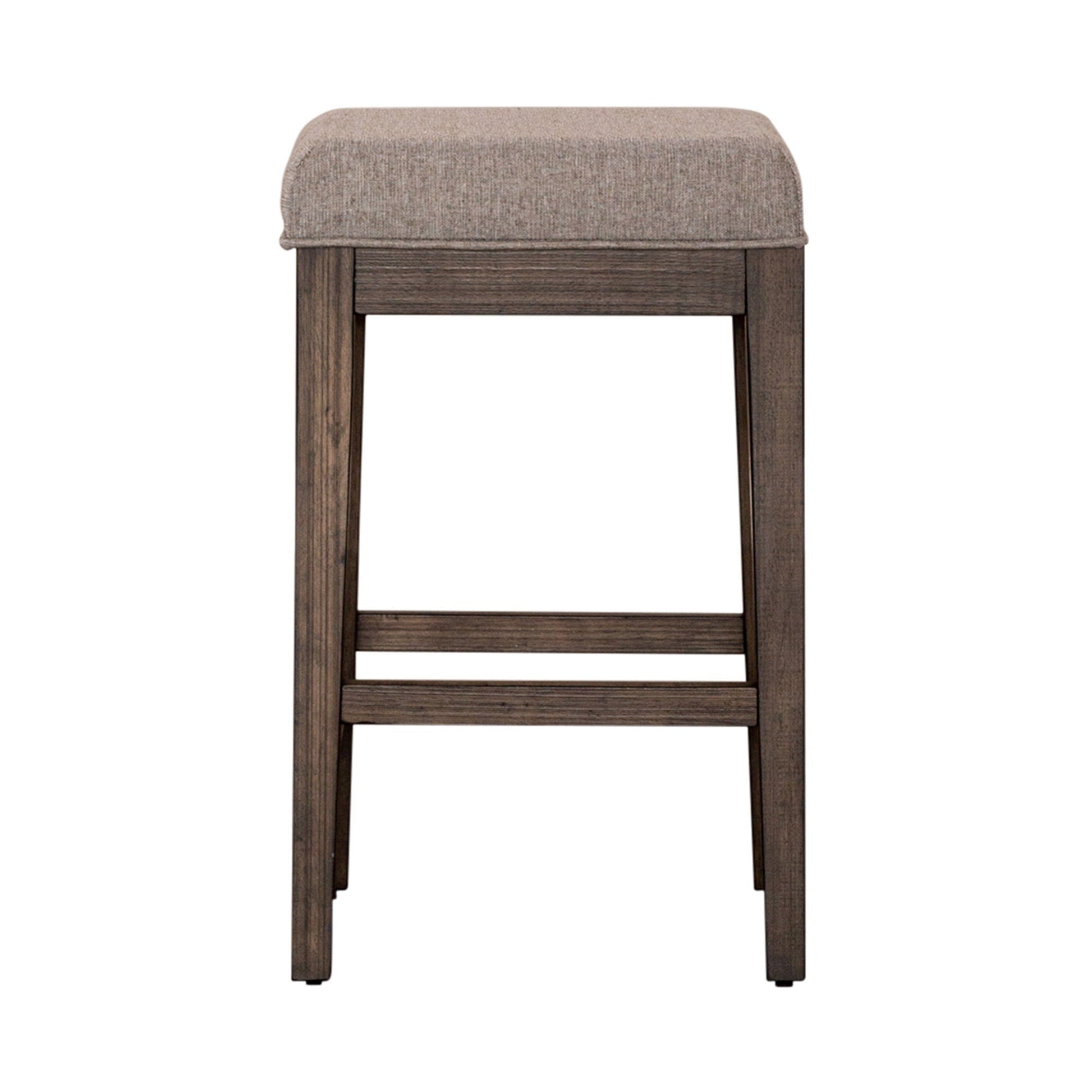 Liberty Furniture Arrowcreek - Upholstered Console Stool - Dark Brown | Meri Furniture