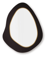 Kierlock - Accent Mirror - Black / Gold Finish