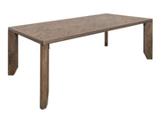International Furniture Direct Natural Teca - Table - Brown | Meri Furniture