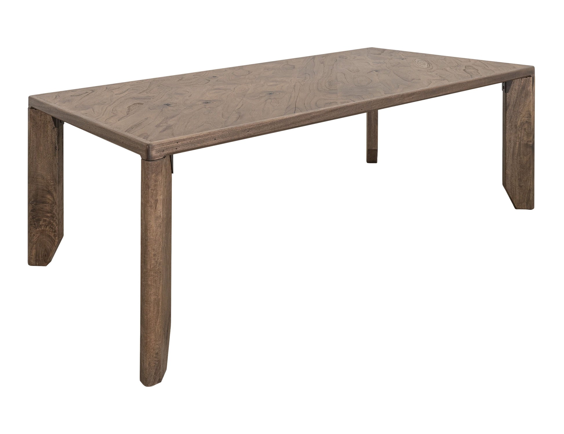 International Furniture Direct Natural Teca - Table - Brown | Meri Furniture