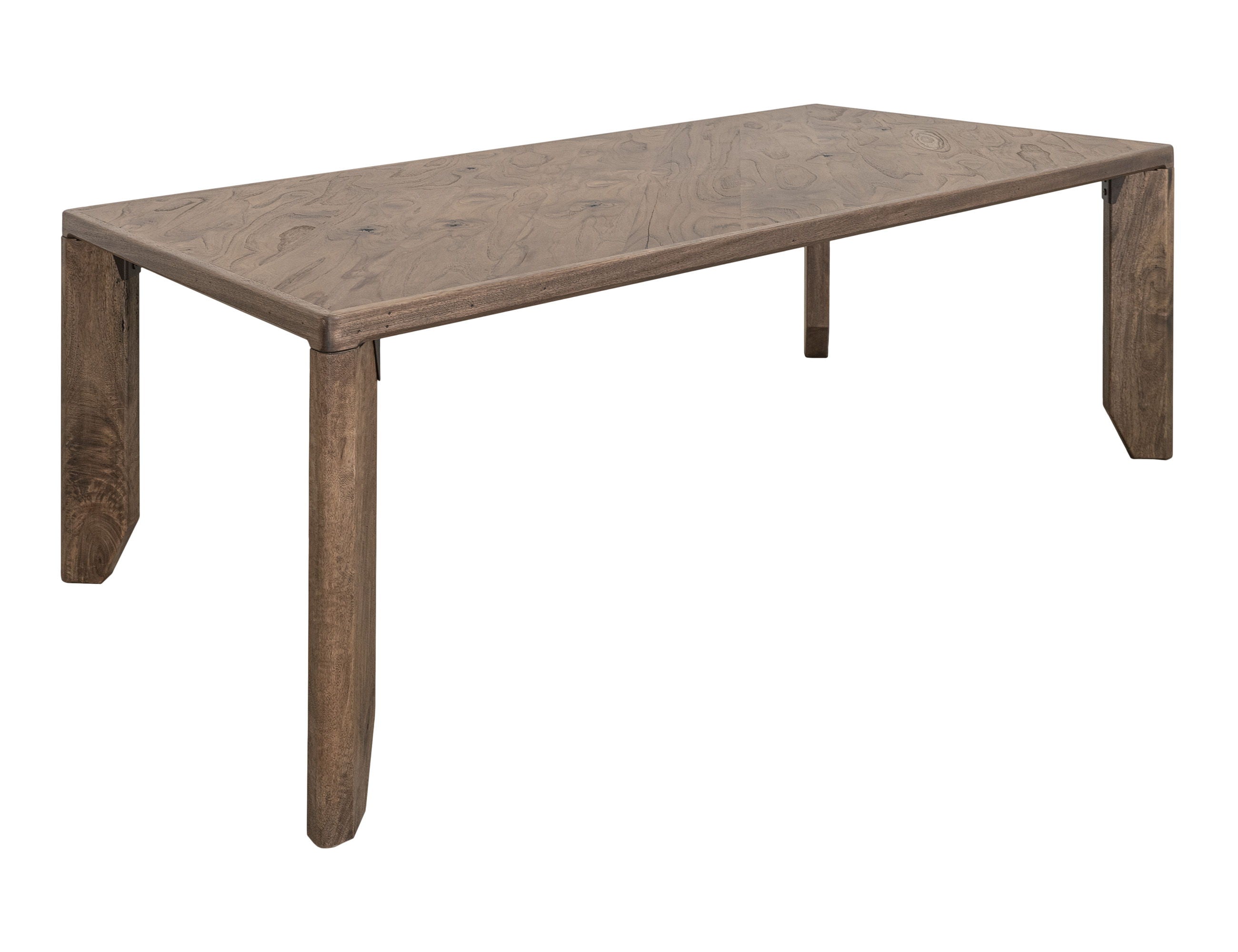 International Furniture Direct Natural Teca - Table - Brown | Meri Furniture