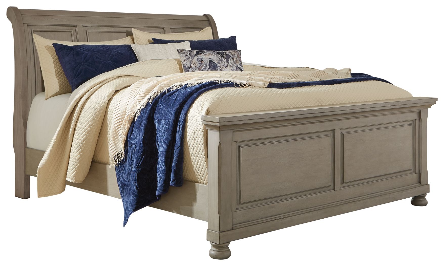Signature Design by Ashley® Lettner - Sleigh Bed | Meri Furniture