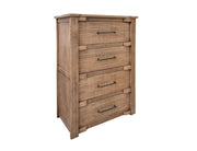 International Furniture Direct Berlin - Chest - Natural Brown | Meri Furniture