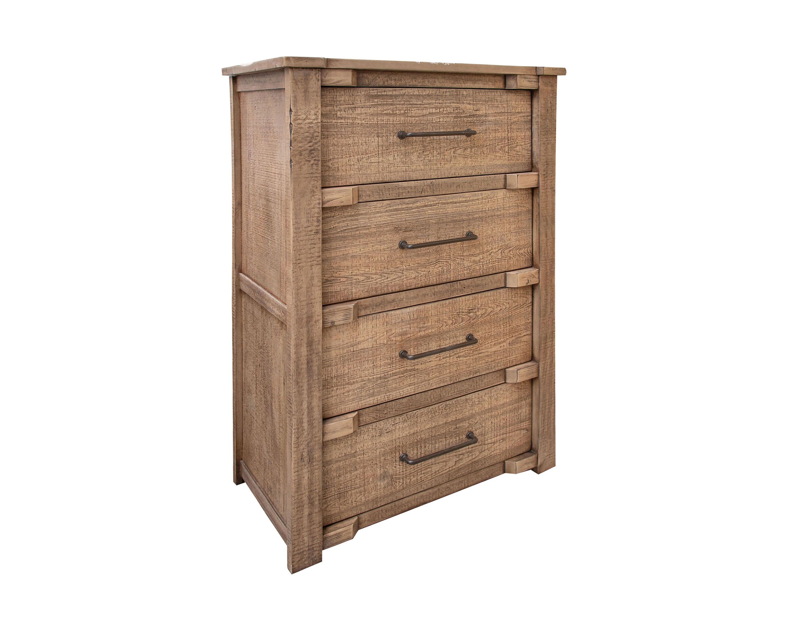 International Furniture Direct Berlin - Chest - Natural Brown | Meri Furniture