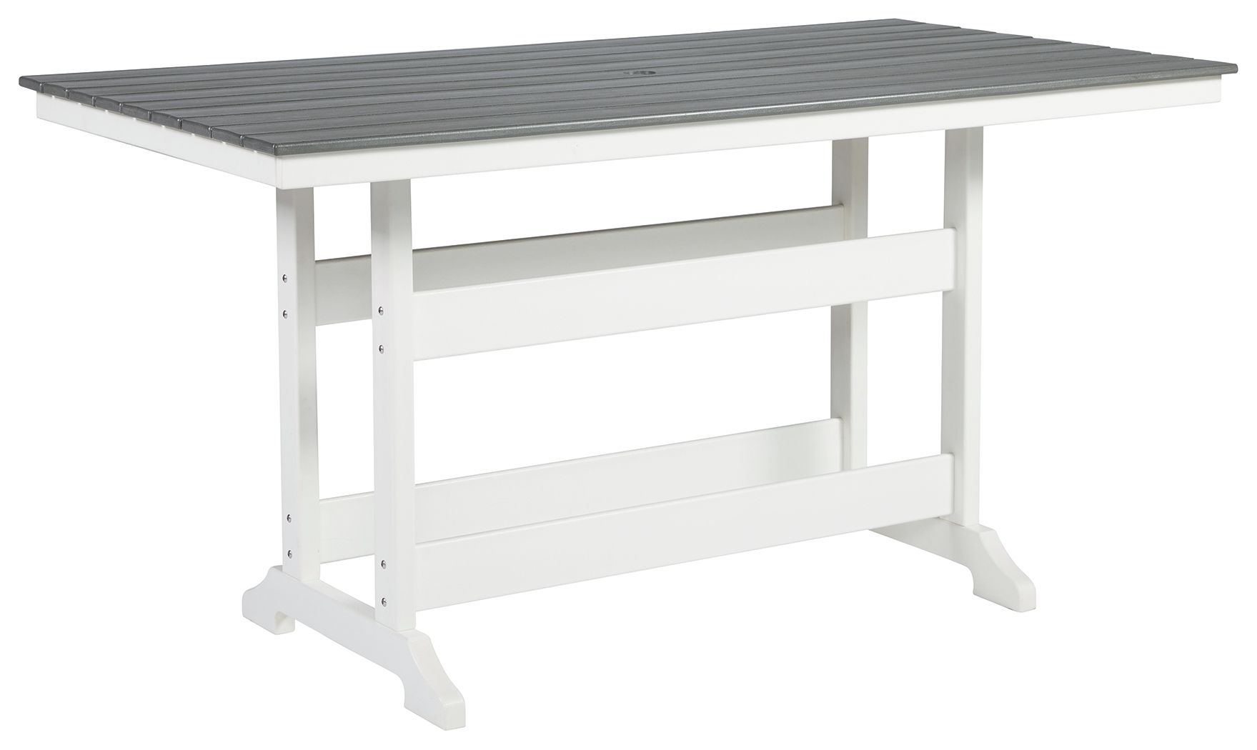 Signature Design by Ashley® Transville - Counter Table W/Umb Opt | Meri Furniture