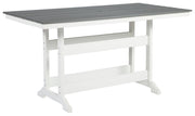 Signature Design by Ashley® Transville - Counter Table W/Umb Opt | Meri Furniture