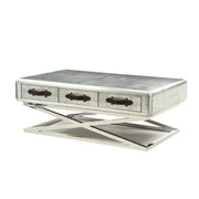 ACME Brancaster - Coffee Table - Aluminum | Meri Furniture