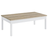 Stacie - 3 Piece Coffee Table Set - Distressed Pine