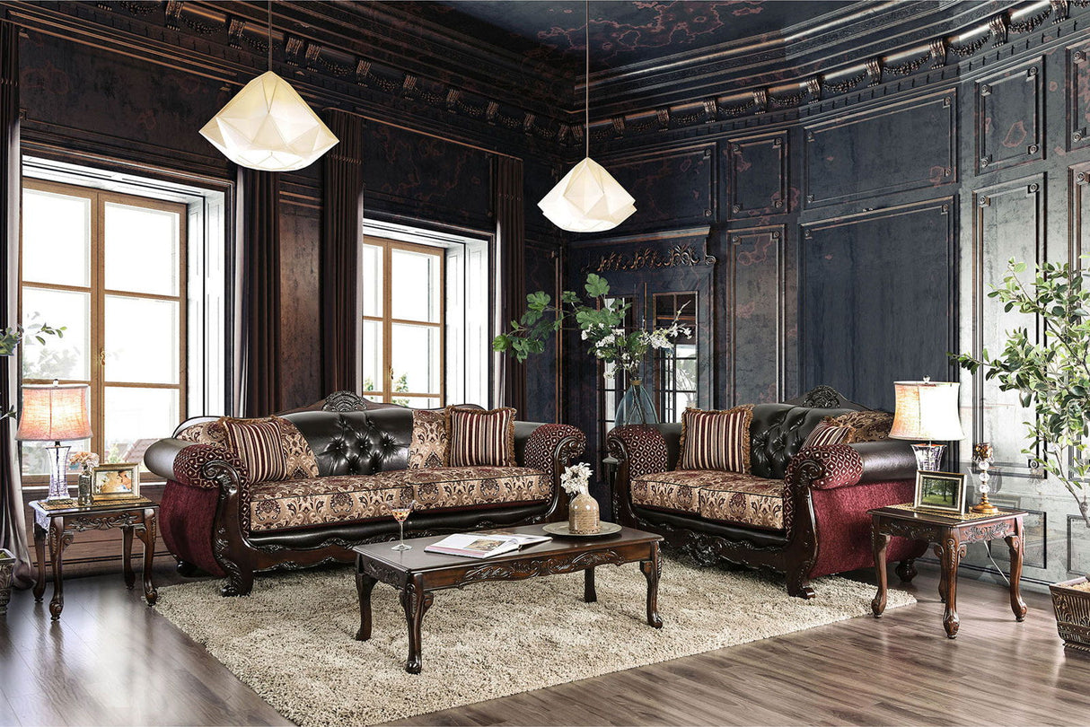 Furniture of America Quirino - Sofa | Meri Furniture