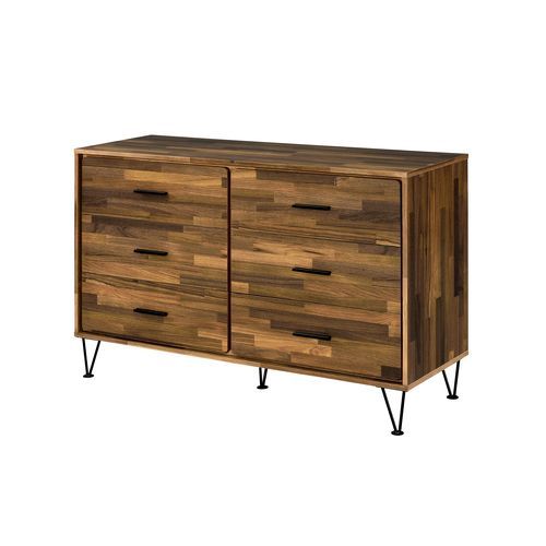 ACME Hestia - Dresser - Walnut Finish | Meri Furniture