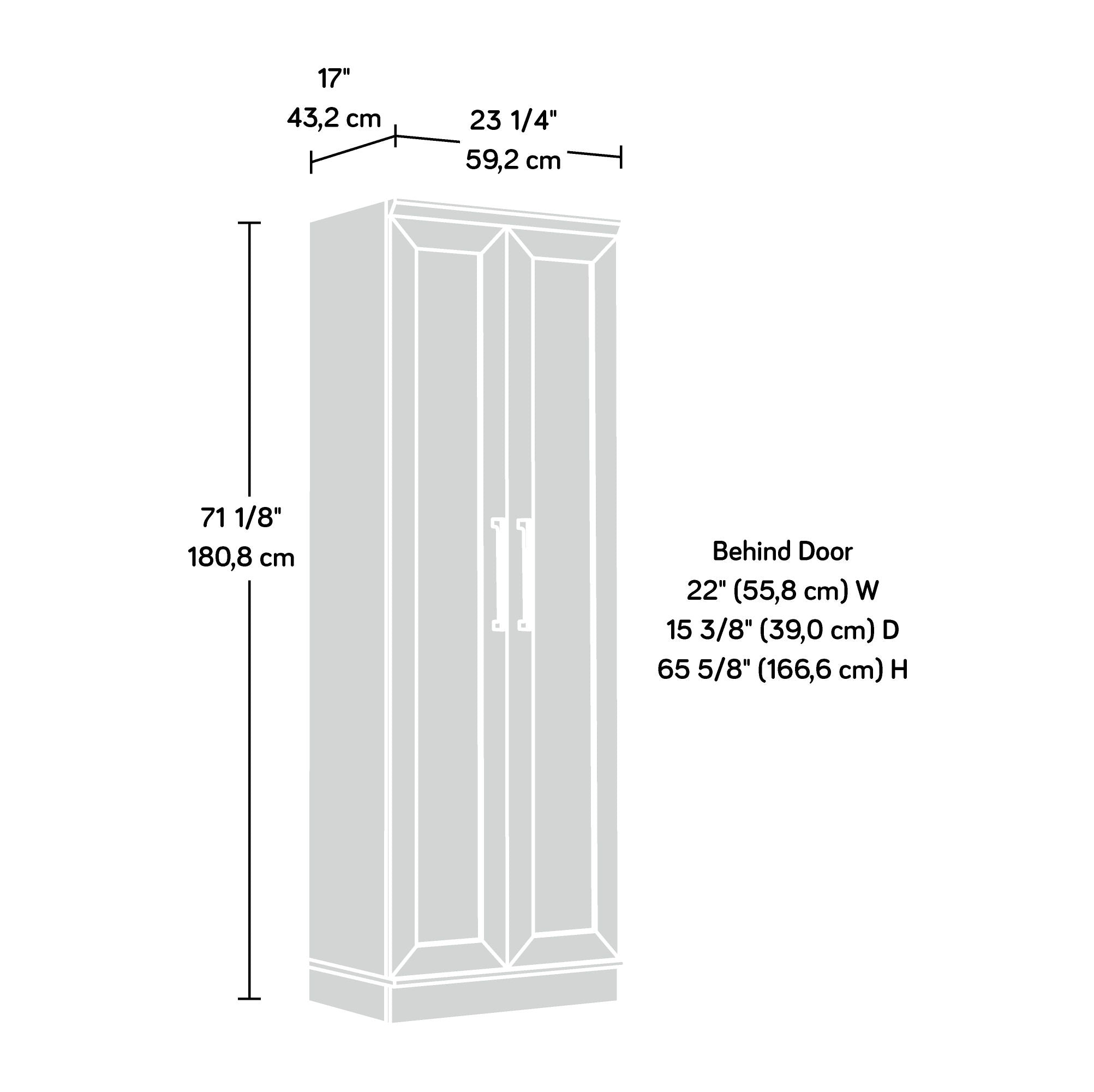 Storage Cabinet in Soft White