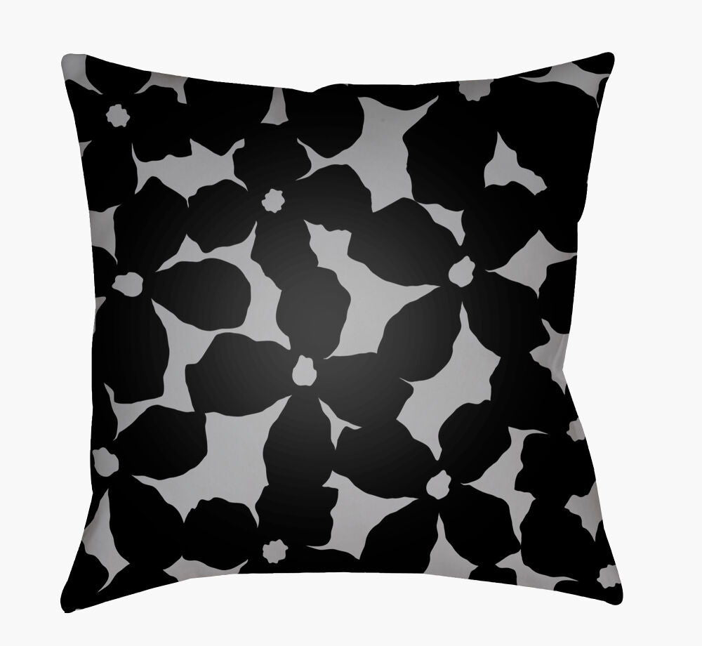 Moody Floral Pillow