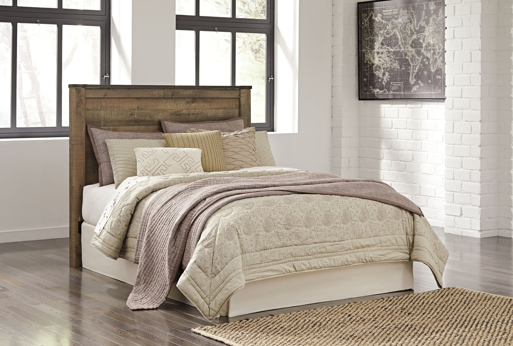 Ashley Furniture Trinell - Panel Headboard | Meri Furniture