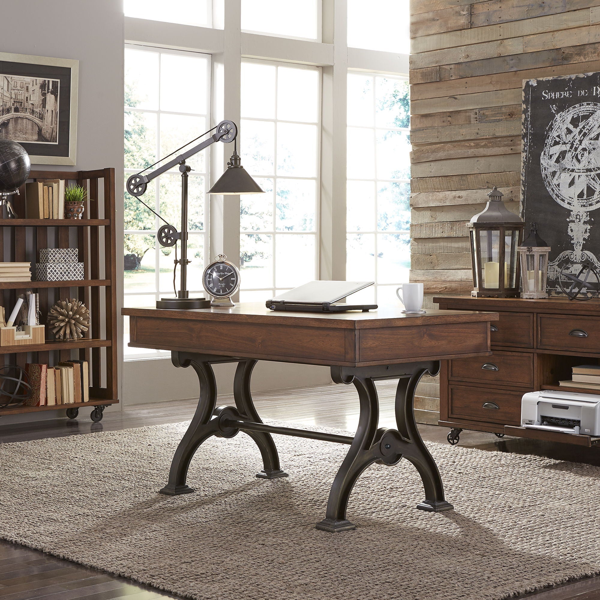 Liberty Furniture Arlington House - Writing Desk - Dark Brown | Meri Furniture