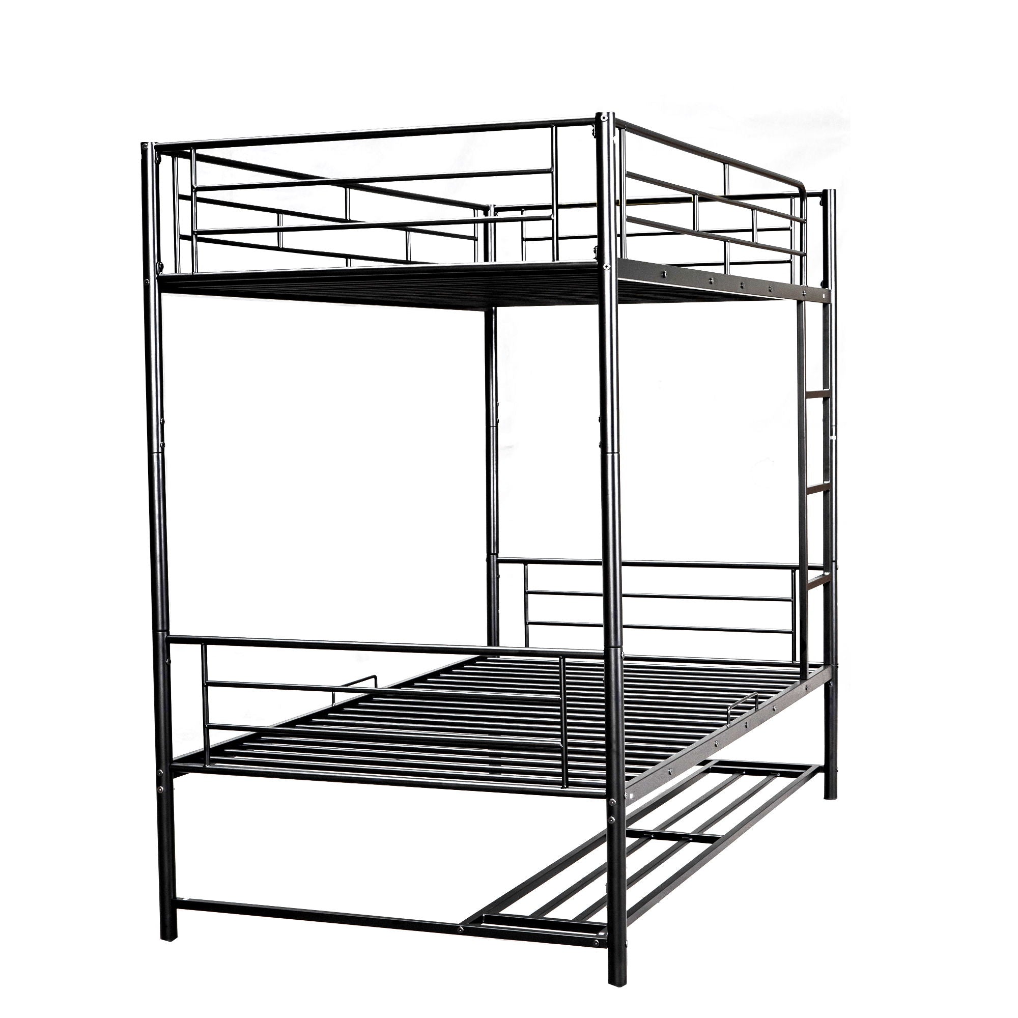 Metal Bunk Bed & Shelf And Guardrails