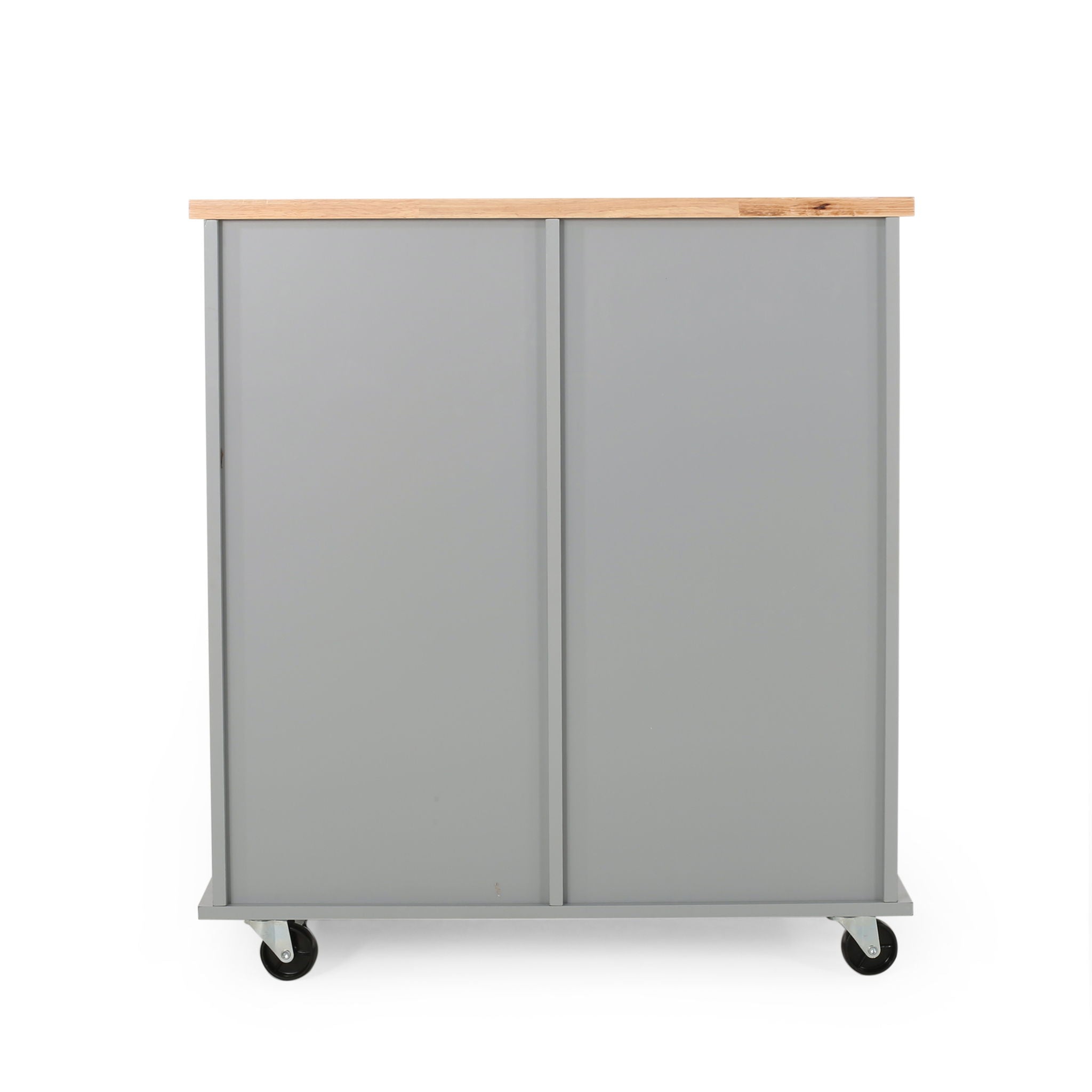 Yohaan - Contemporary Kitchen Cart With Wheels