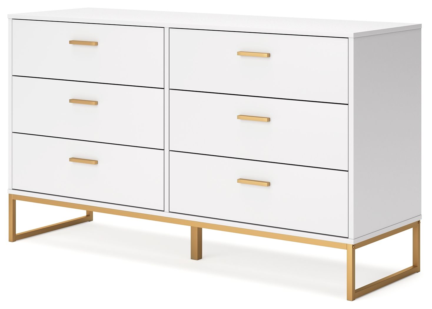 Signature Design by Ashley® Socalle - Six Drawer Dresser | Meri Furniture