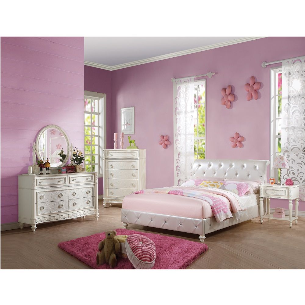 ACME Dorothy - Dresser - Ivory | Meri Furniture