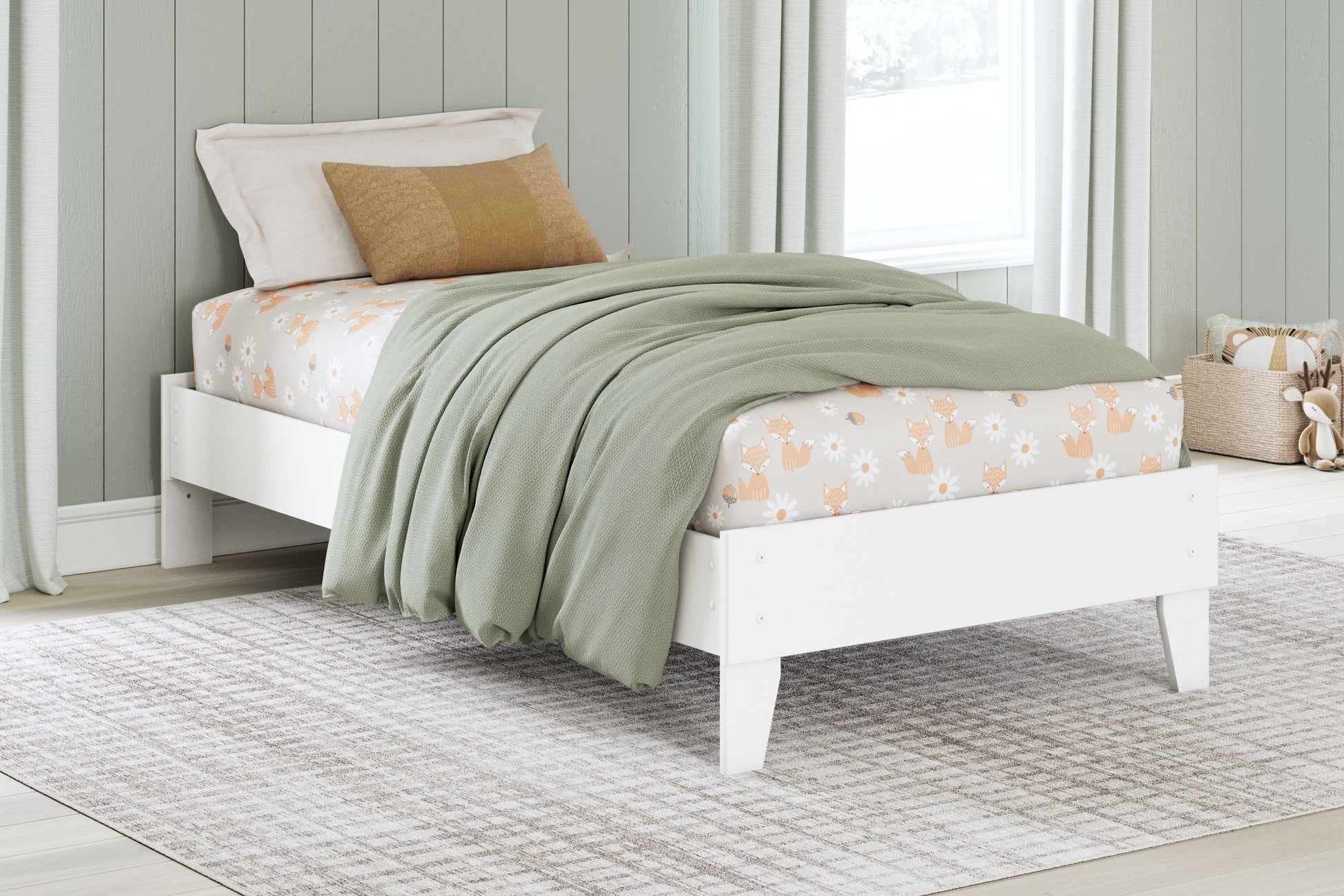Signature Design by Ashley® Hallityn - Platform Bed | Meri Furniture