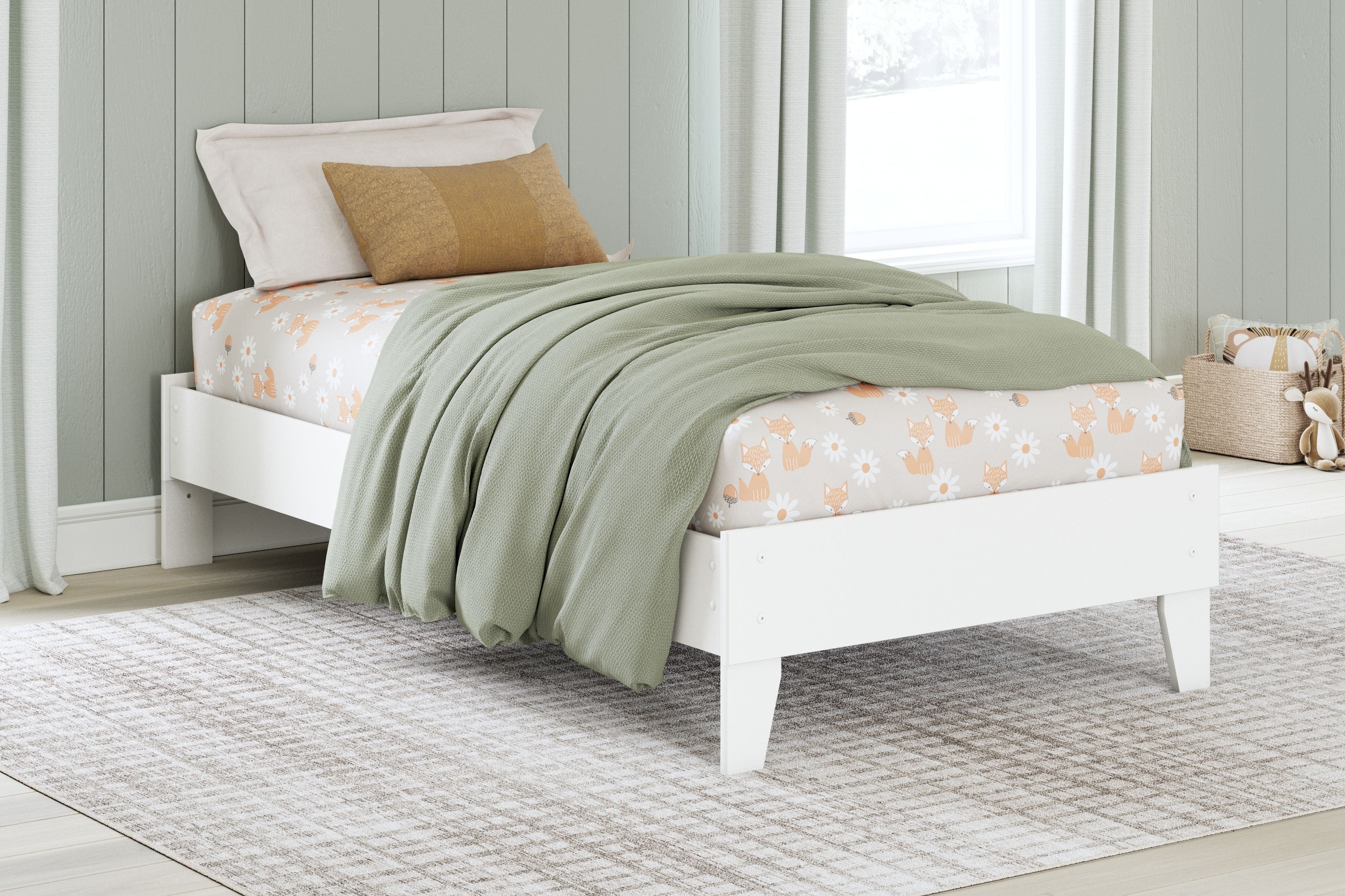 Signature Design by Ashley® Hallityn - Platform Bed | Meri Furniture