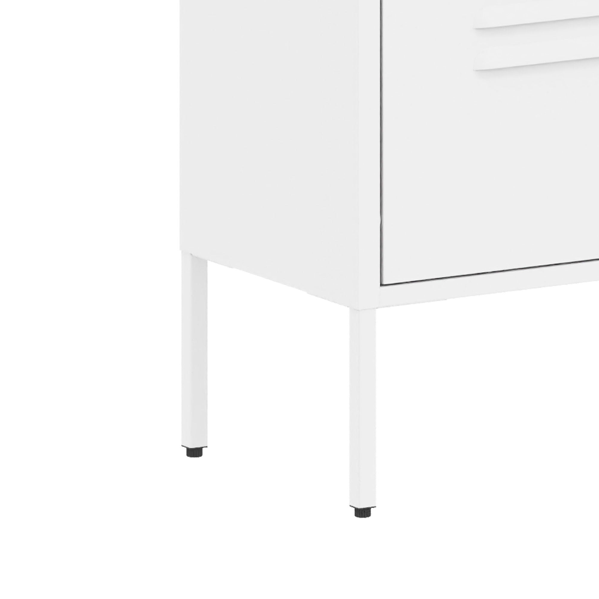 Modern Shoe Storage Cabinet With 3 Flip Drawers And Metal Frame For Entryway - Brushed Nickel