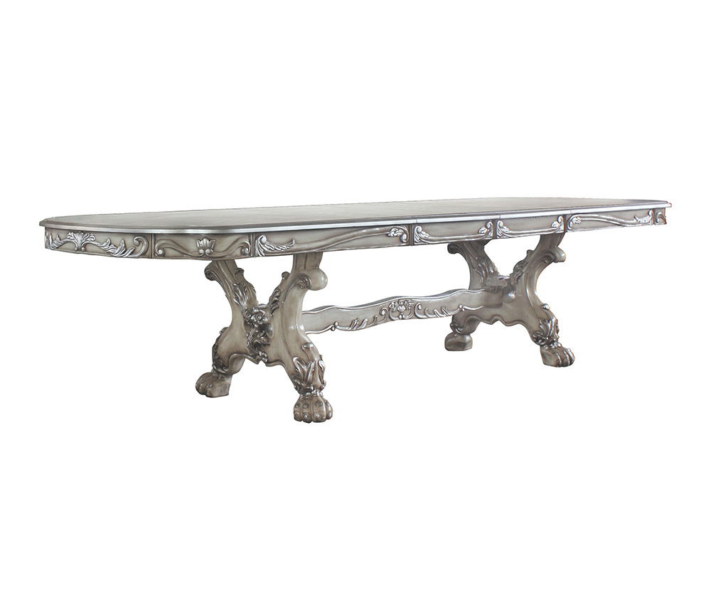 ACME Dresden - Dining Table - Vintage Bone White | Meri Furniture