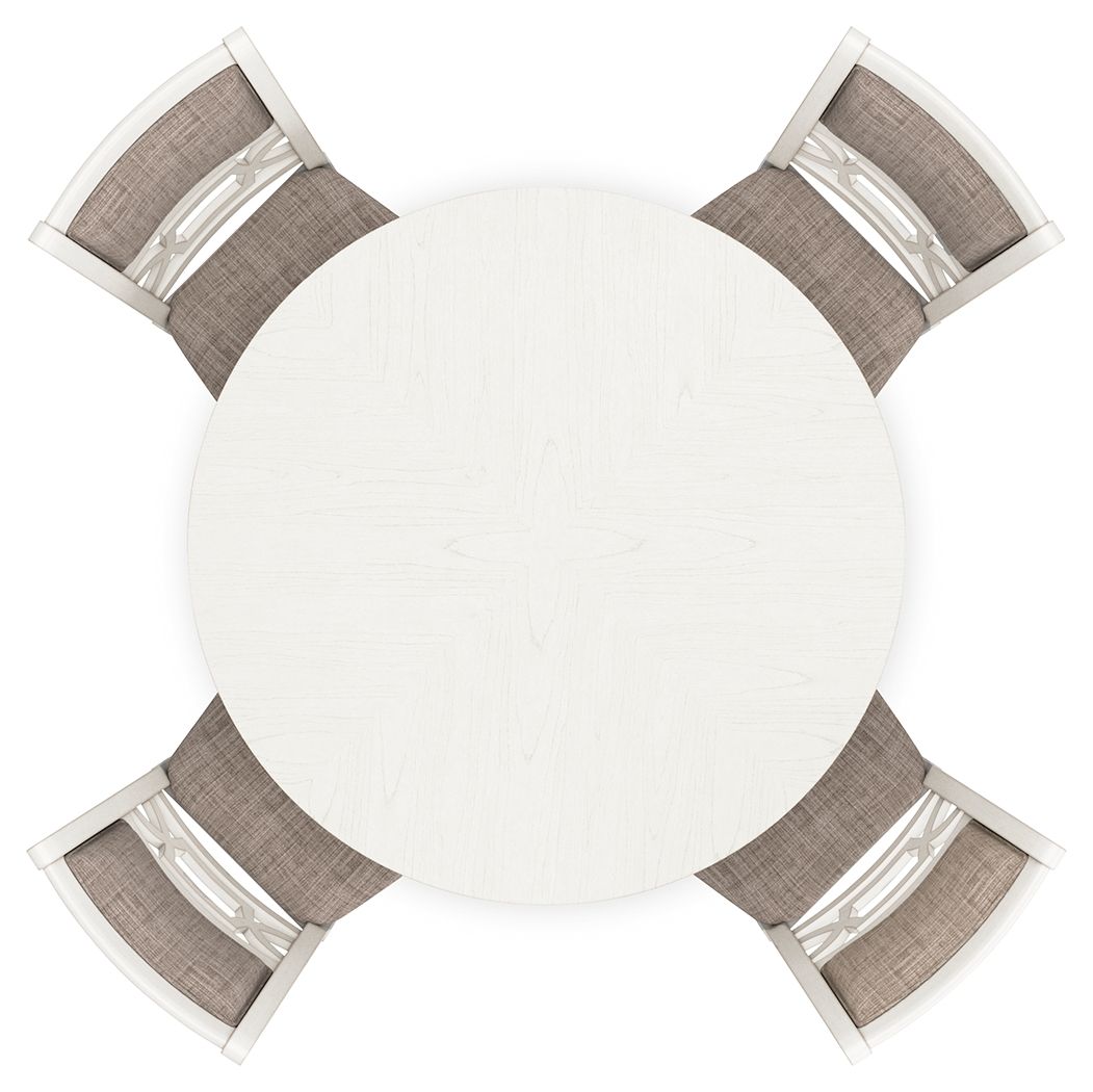 Signature Design by Ashley® Erinberg - Antique White - Dining Room Table Set (Set of 5) | Meri Furniture