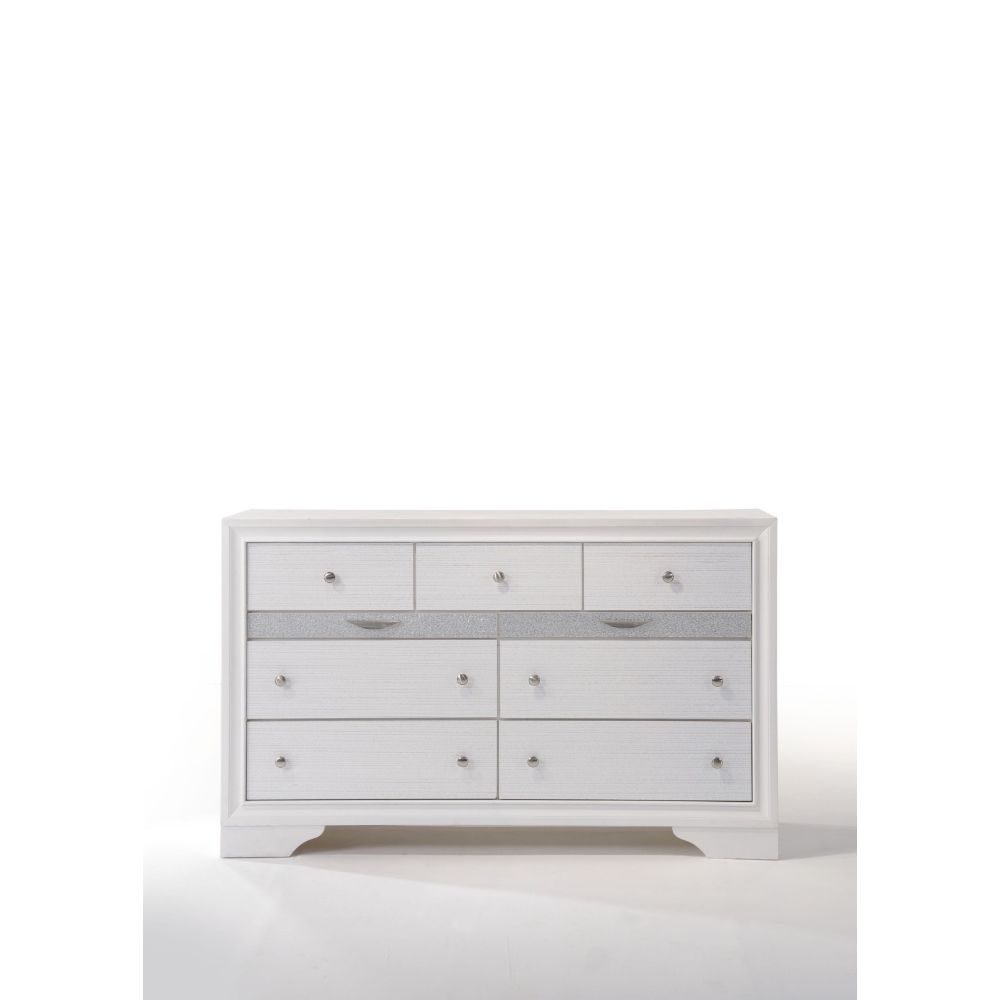 ACME The Naima dresser offers a sophisticated look, clean lines and contemporary style. | Meri Furniture