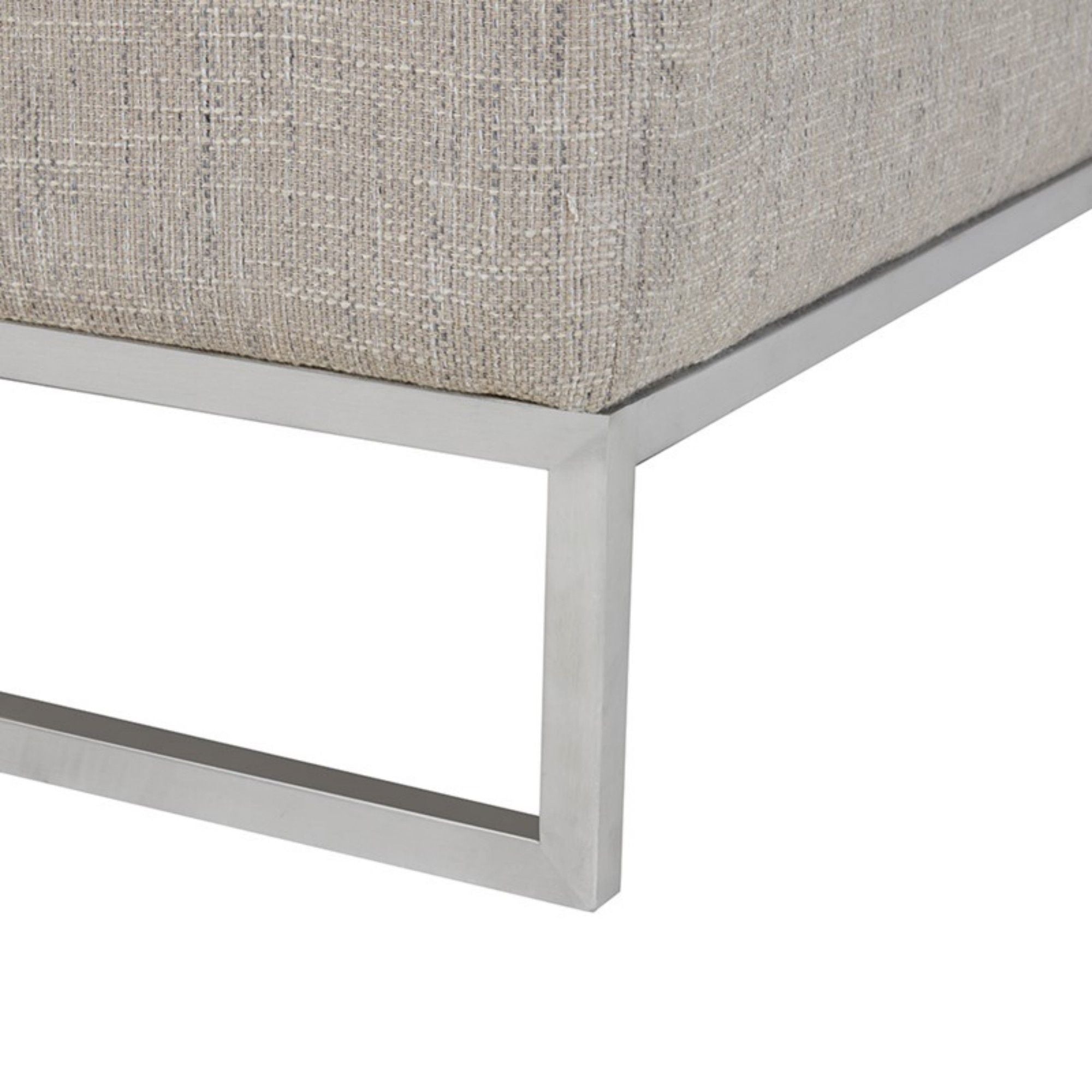 Crawford - Soft Close Storage Bench With Open Sides - Gray