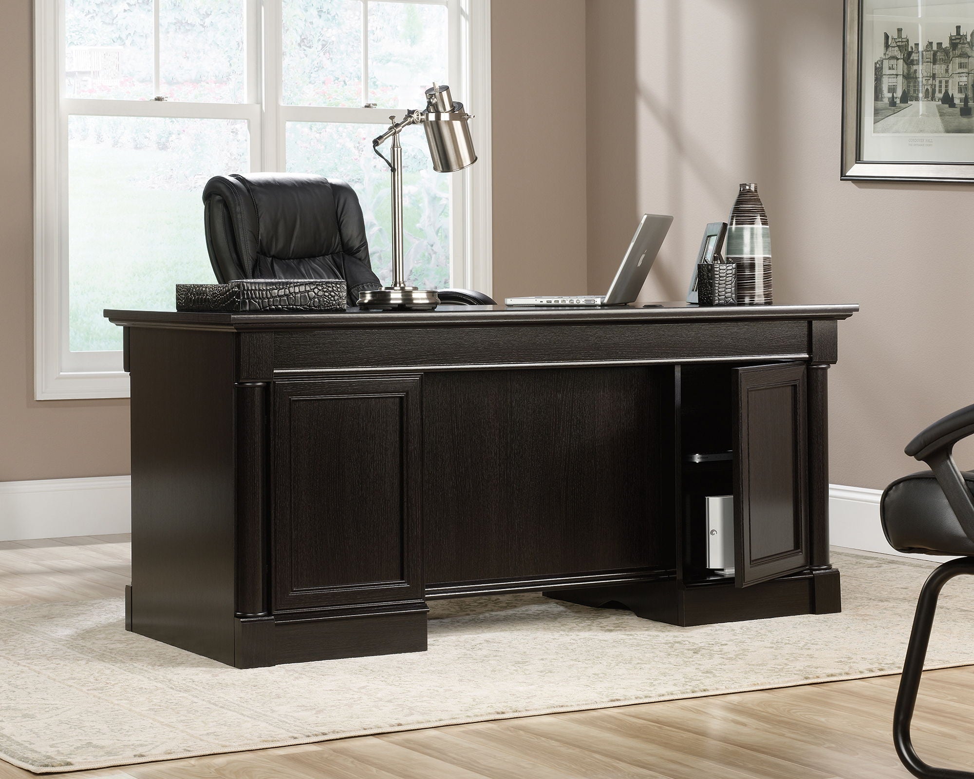 Double-Pedestal Executive Desk