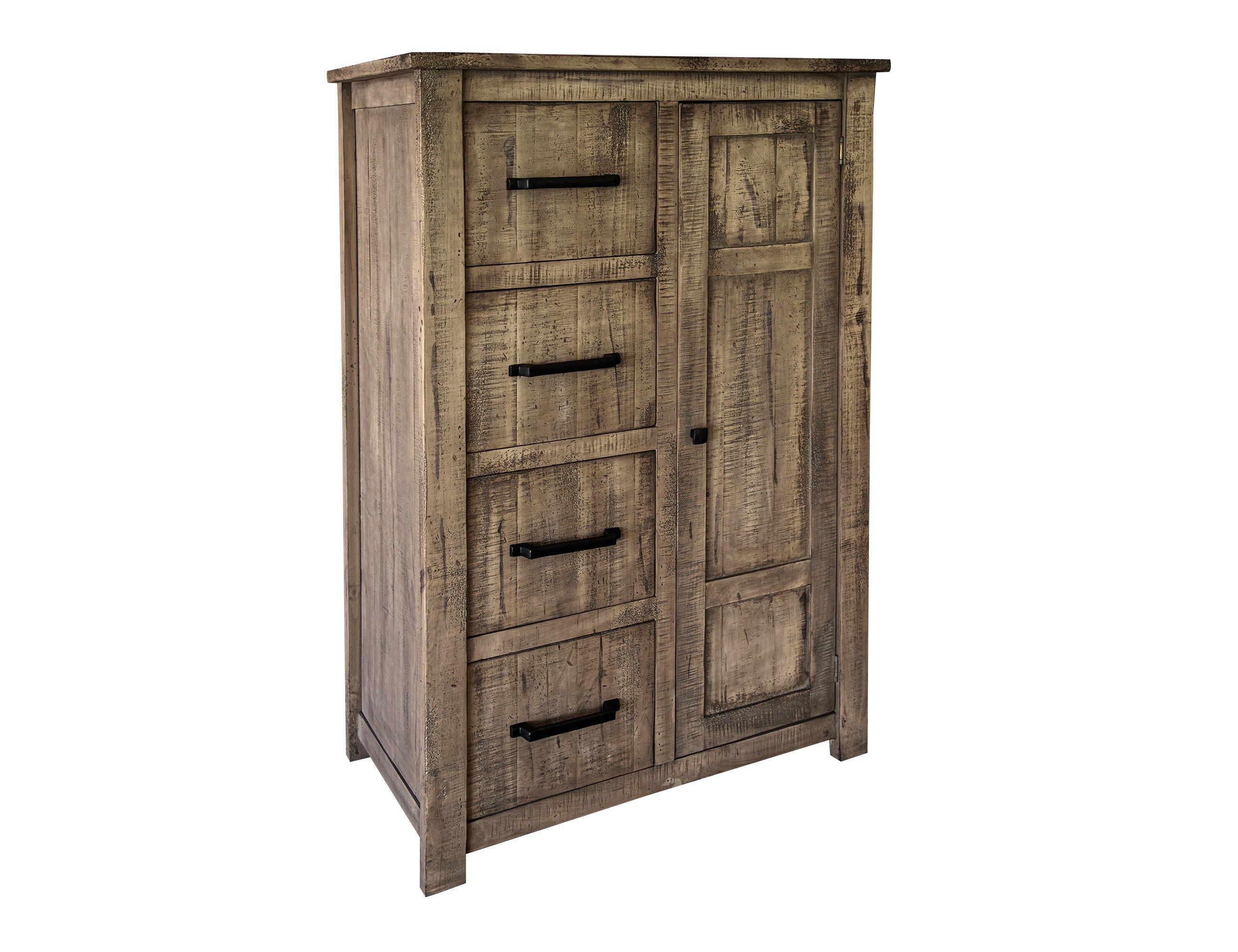 International Furniture Direct Cozumel - Chest - Ligh Brown | Meri Furniture