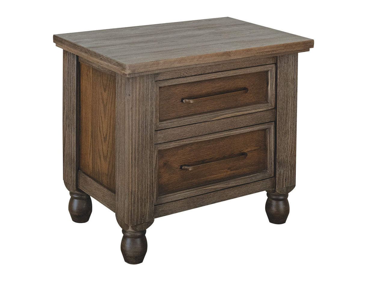 Tornado - Nightstand - Brown