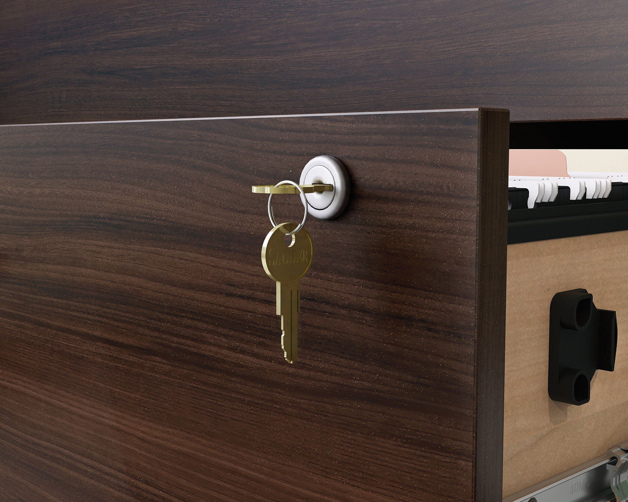 Commercial Lateral File Cabinet in Noble Elm