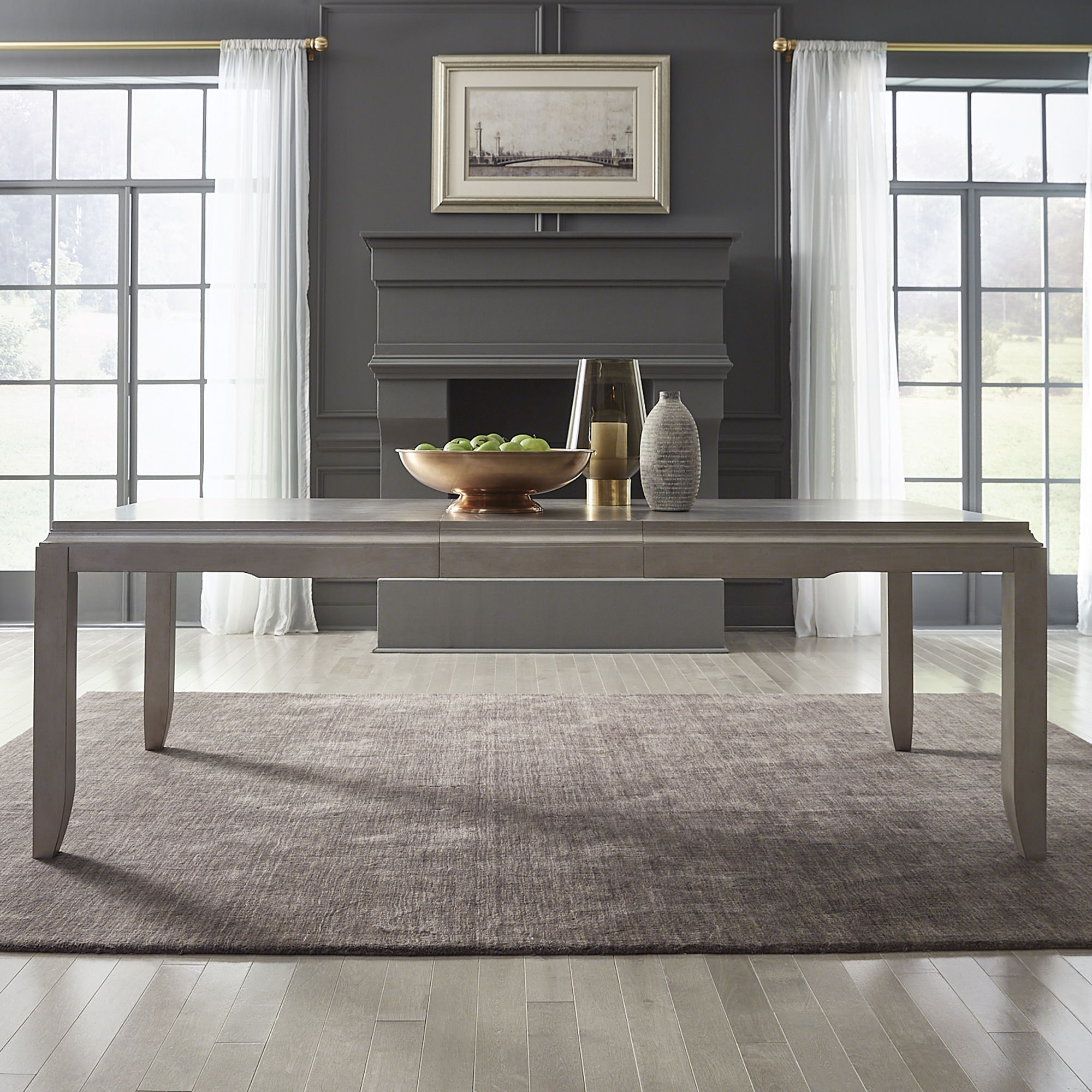 Liberty Furniture Montage - Rectangular Leg Table - Gray | Meri Furniture