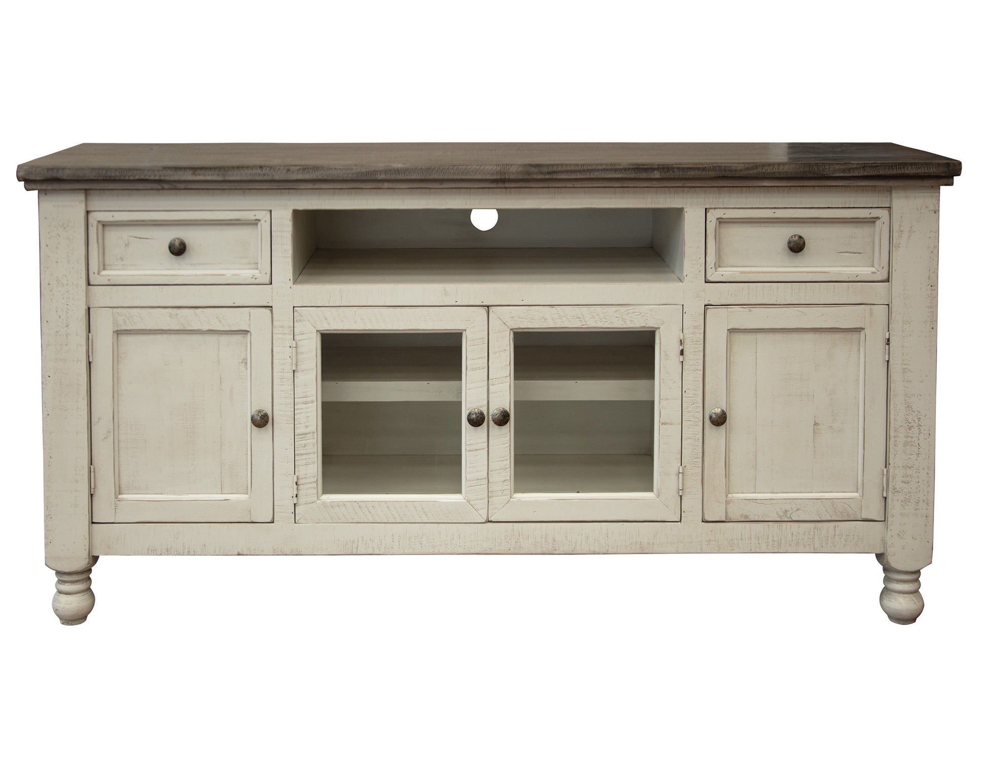 International Furniture Direct Stone - TV Stand | Meri Furniture