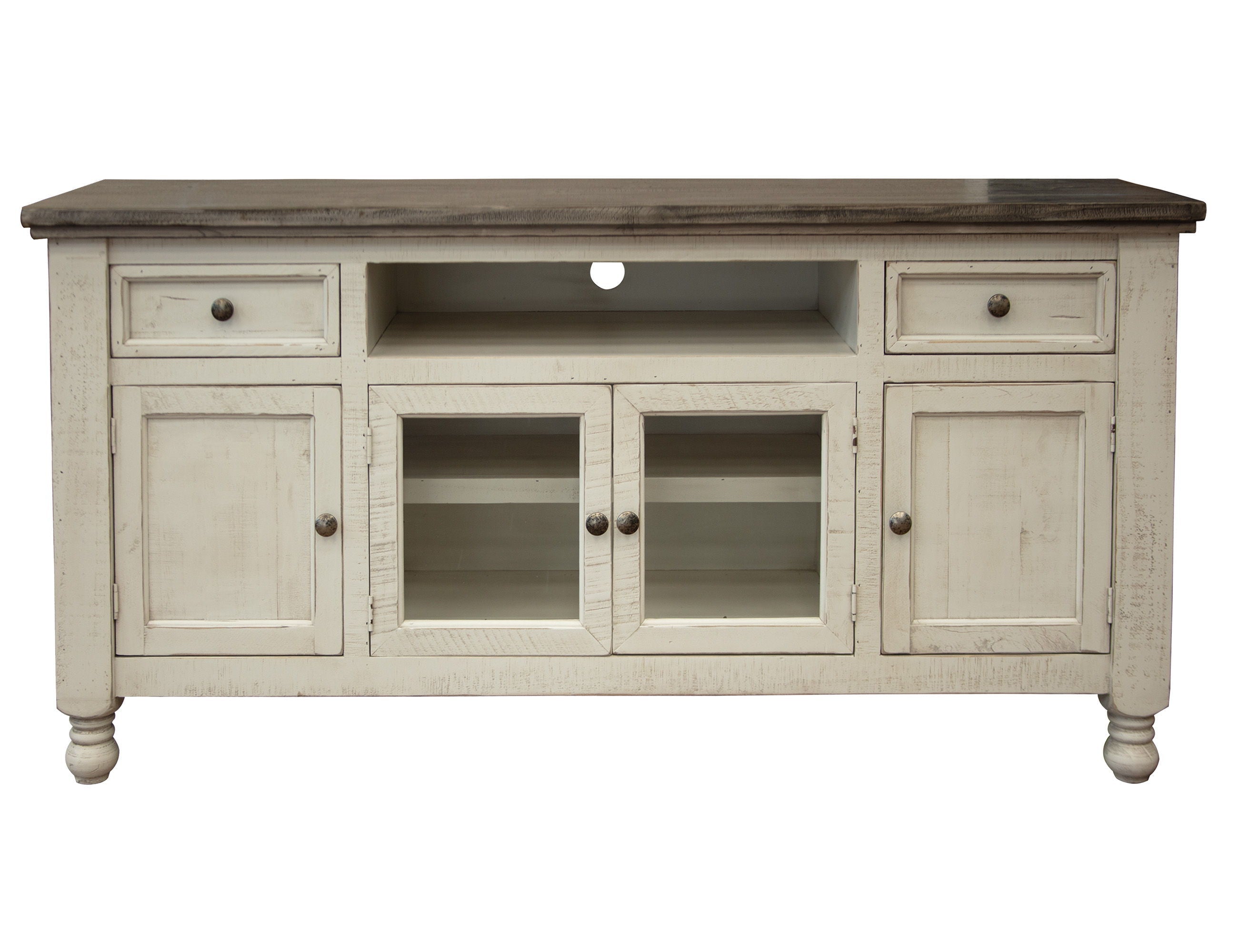 International Furniture Direct Stone - TV Stand | Meri Furniture