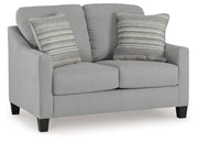 Signature Design by Ashley® Adlai - Shadow - Loveseat | Meri Furniture