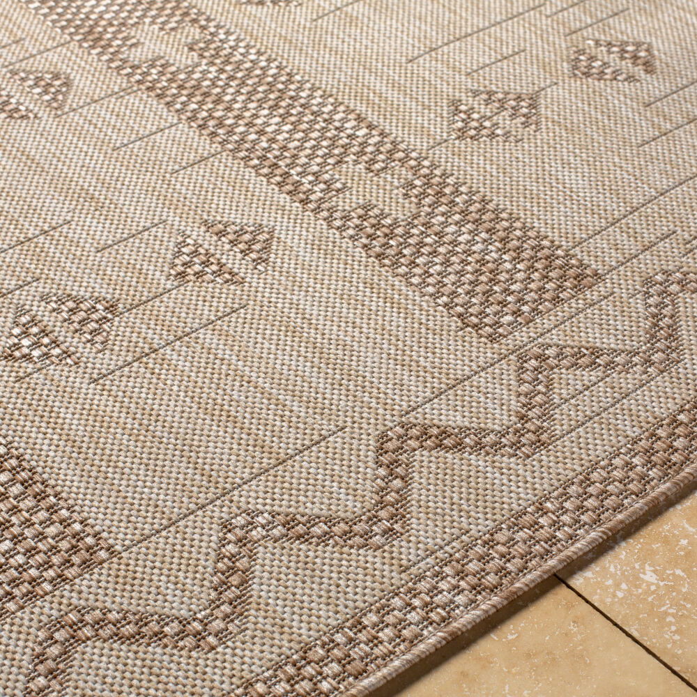 Tuareg Machine Woven Rug