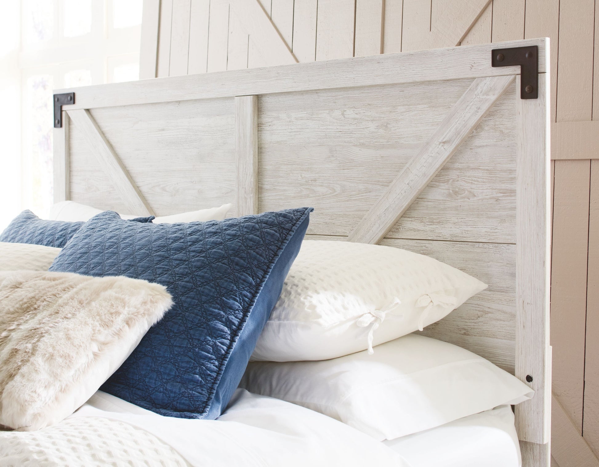 Signature Design by Ashley® Shawburn - Panel Bed | Meri Furniture
