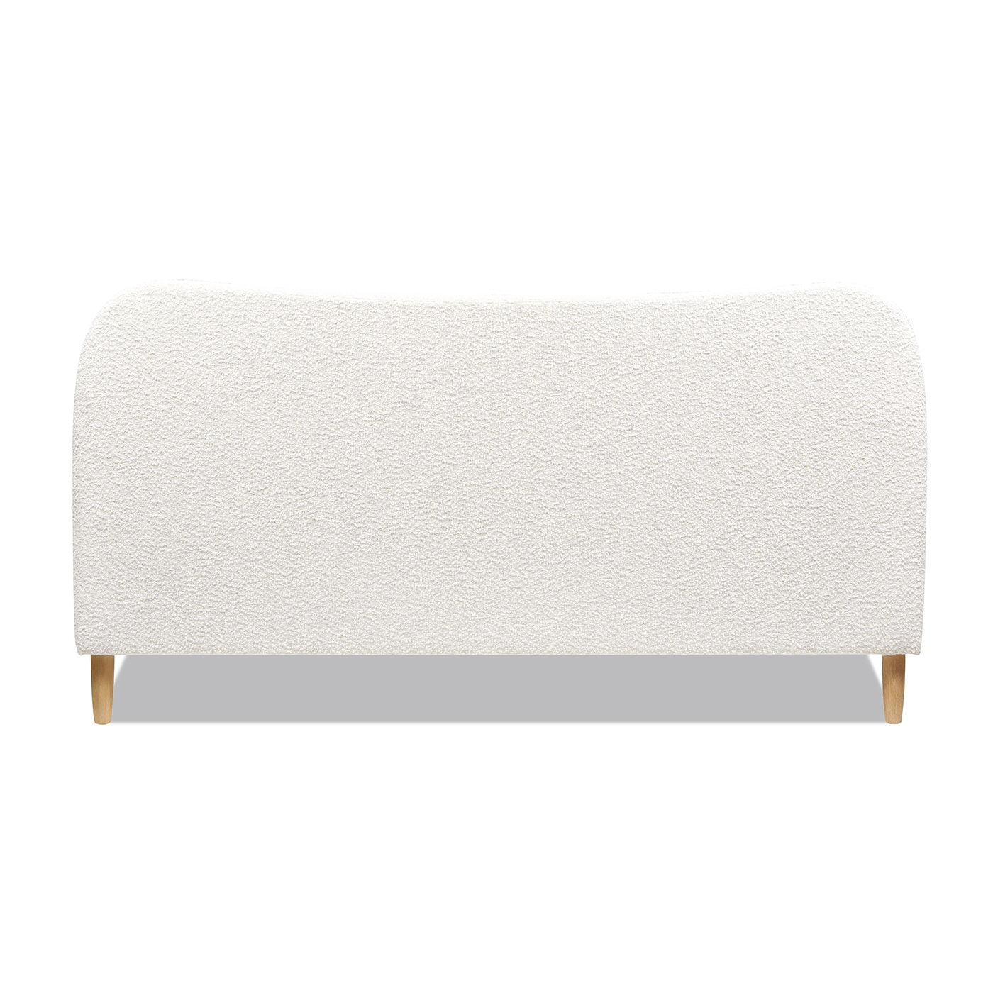 Roman - Curved Headboard Upholstered Platform Bed