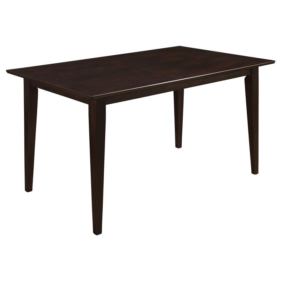 Coaster Fine Furniture Gabriel - Rectangular Wood Dining Table - Cappuccino | Meri Furniture
