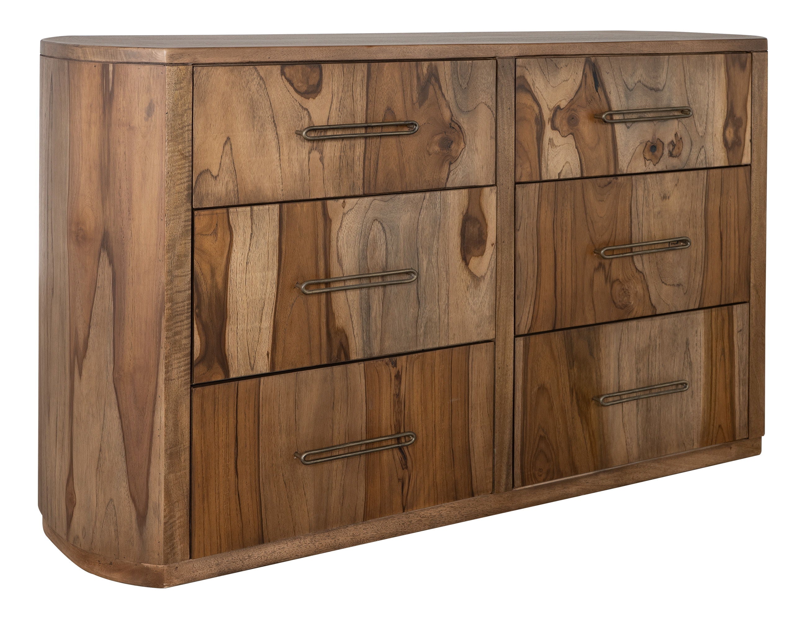 International Furniture Direct Balam - Dresser - Brown | Meri Furniture