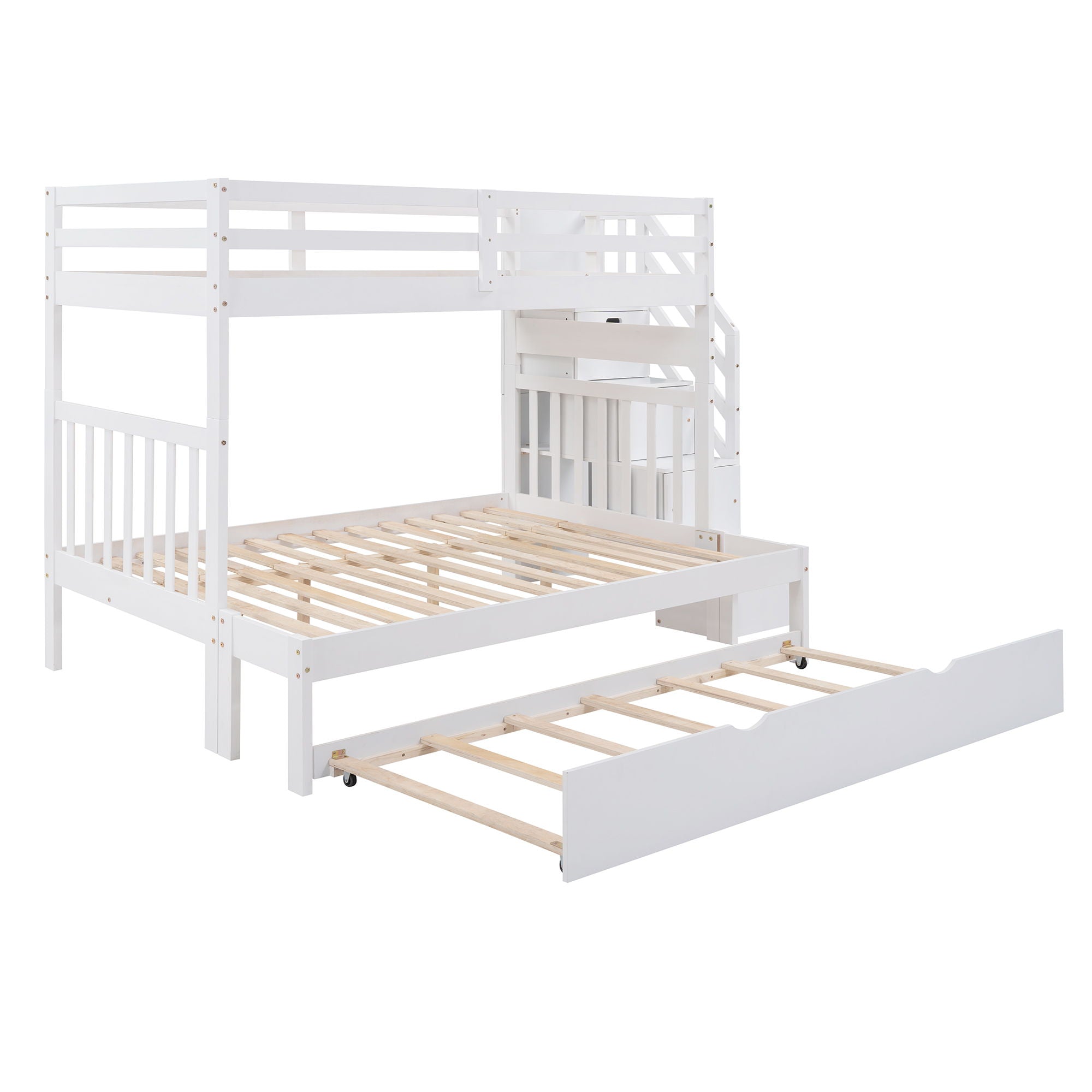 Bunk Bed With Twin Size Trundle